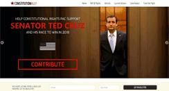 Desktop Screenshot of constitutionalrightspac.com