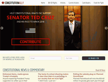 Tablet Screenshot of constitutionalrightspac.com